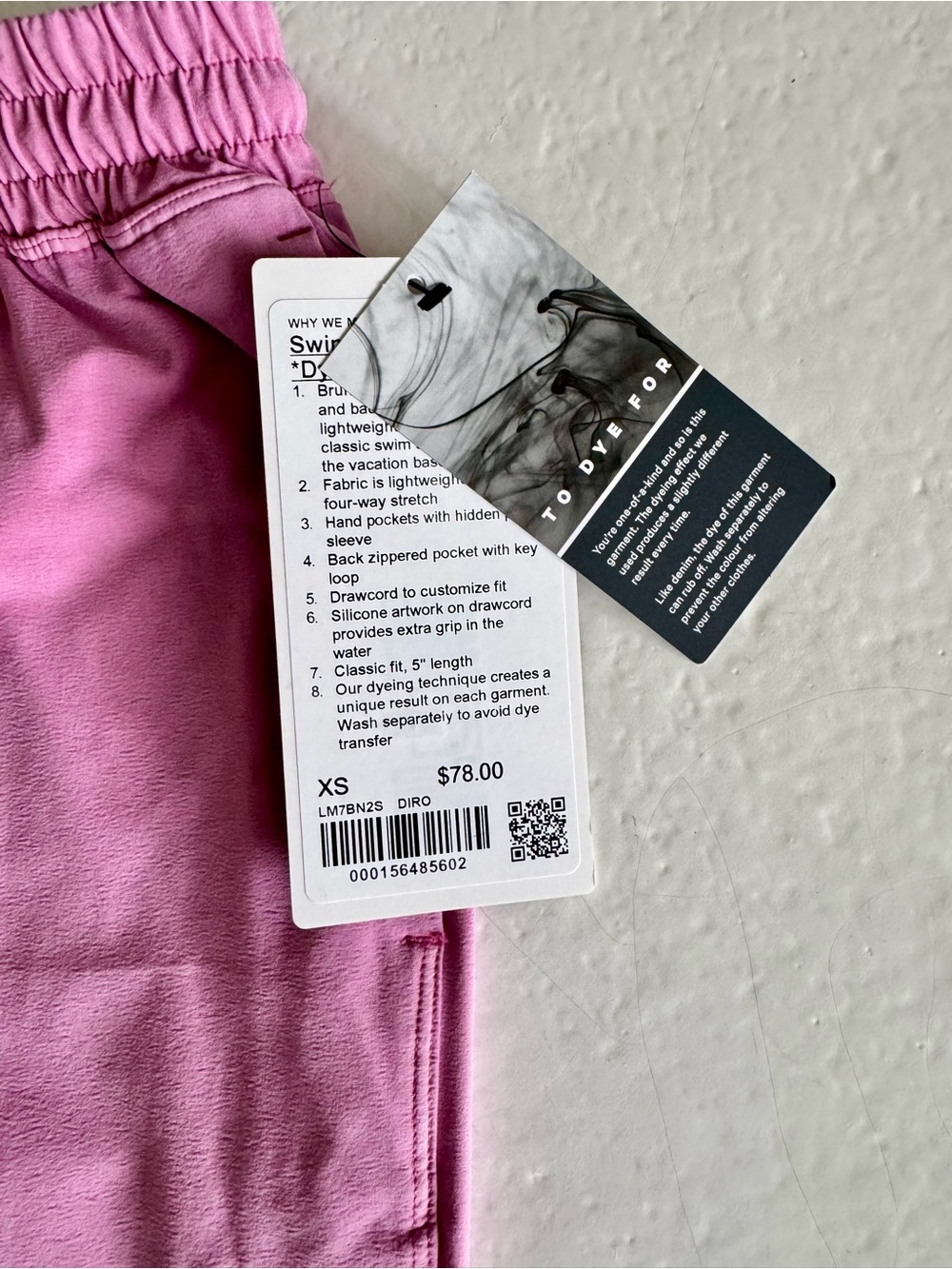 lululemon athletica Pink Men’s Hybrid Shorts - Picture 2 of 5